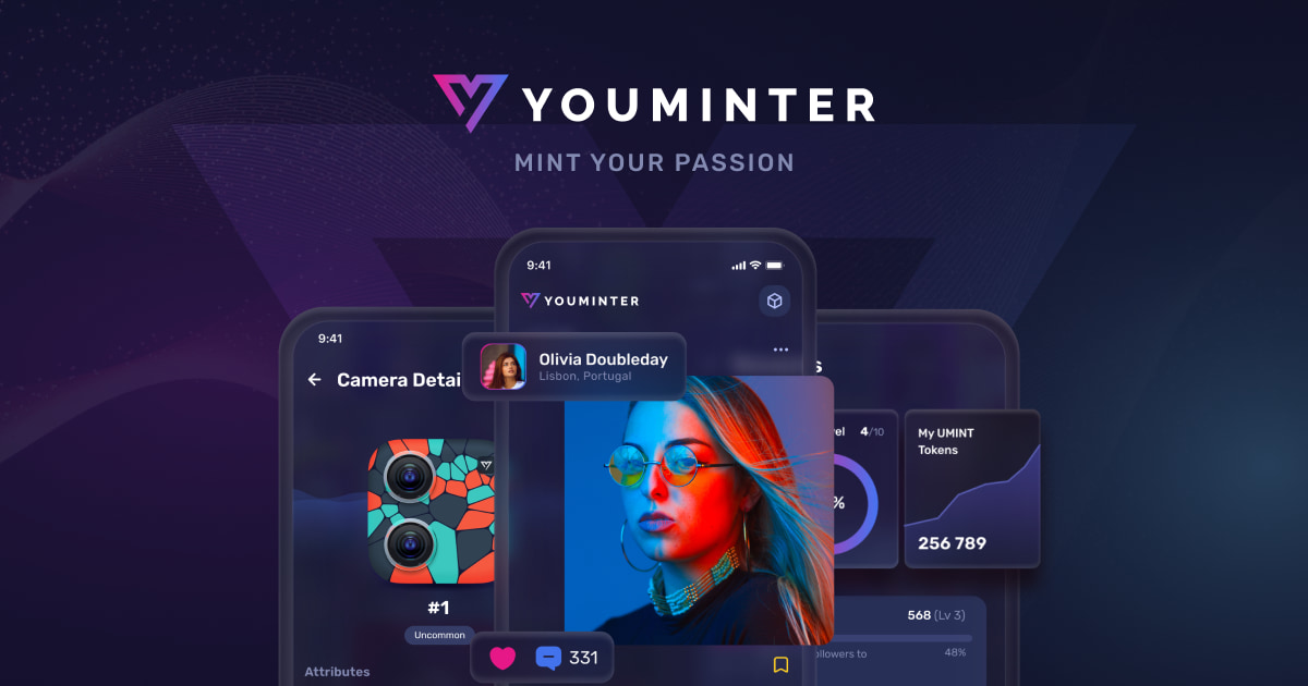 YouMinter - Web 3.0 social network